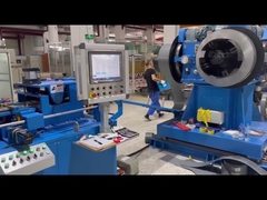 Stainessstaal, vooraf geschilderd op lengte gesneden machine, afrollende nivelleringsrolsnijmachine