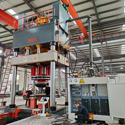 36000KN Nominale kracht Hydraulische persmachine met 5000x5000 tafelgrootte