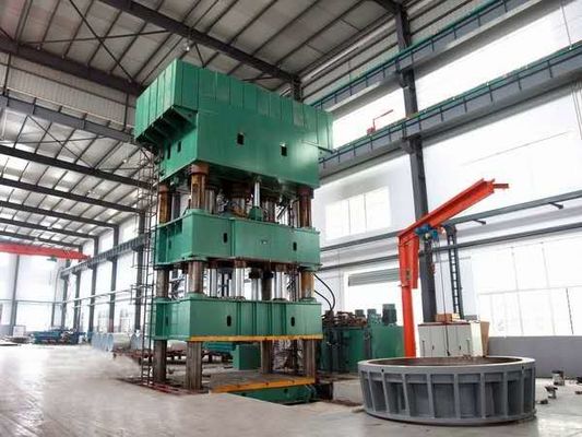 Verticale Hydraulische Persmachine 1000 Ton voor de Maximum Ronde en de Ellipsschotelbeëindigen van 1000 Mm