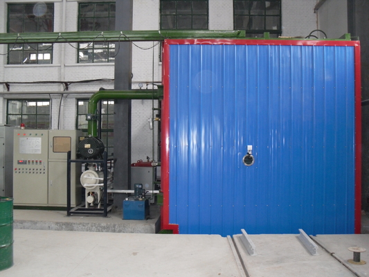 PLC Touch Screen Control Power Transformer Vacuümdroging Tank Met Duitsland Leybold Vacuümpomp