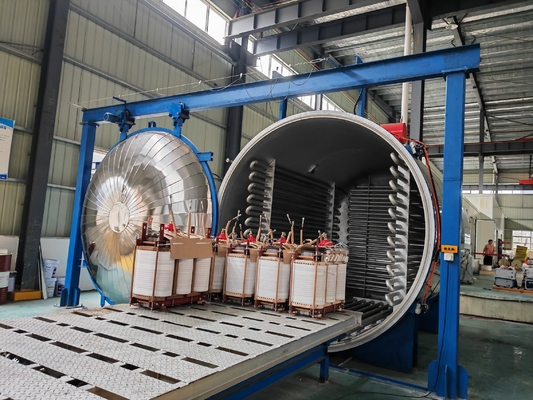 Ronde vorm Vacuümdroging Tank voor Power Transformer