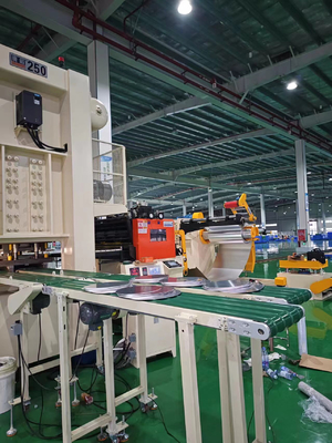 Cirkel rechthoekige snijmachine Mechanische persmachine 3 in 1 en pers automatische voeding