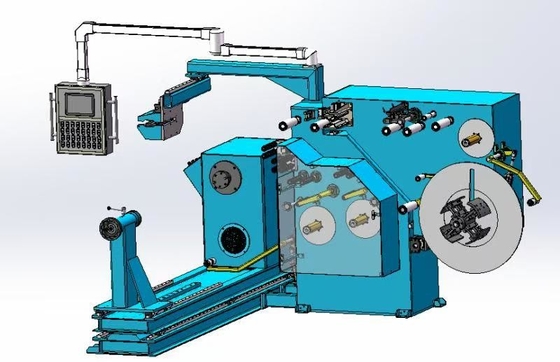 Wikkelmachine voor transformatoren van het droge type