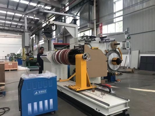50-1500mm Aluminiumfolie Breedte Droge Type Transformator Wikkelmachine Voor 0.3-1.6mm Foliedikte